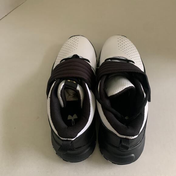 Under Armour GS Zone BB 2 Boy's Size 5Y Sneaker Shoes White/Black NIB Brand New - Picture 9 of 14